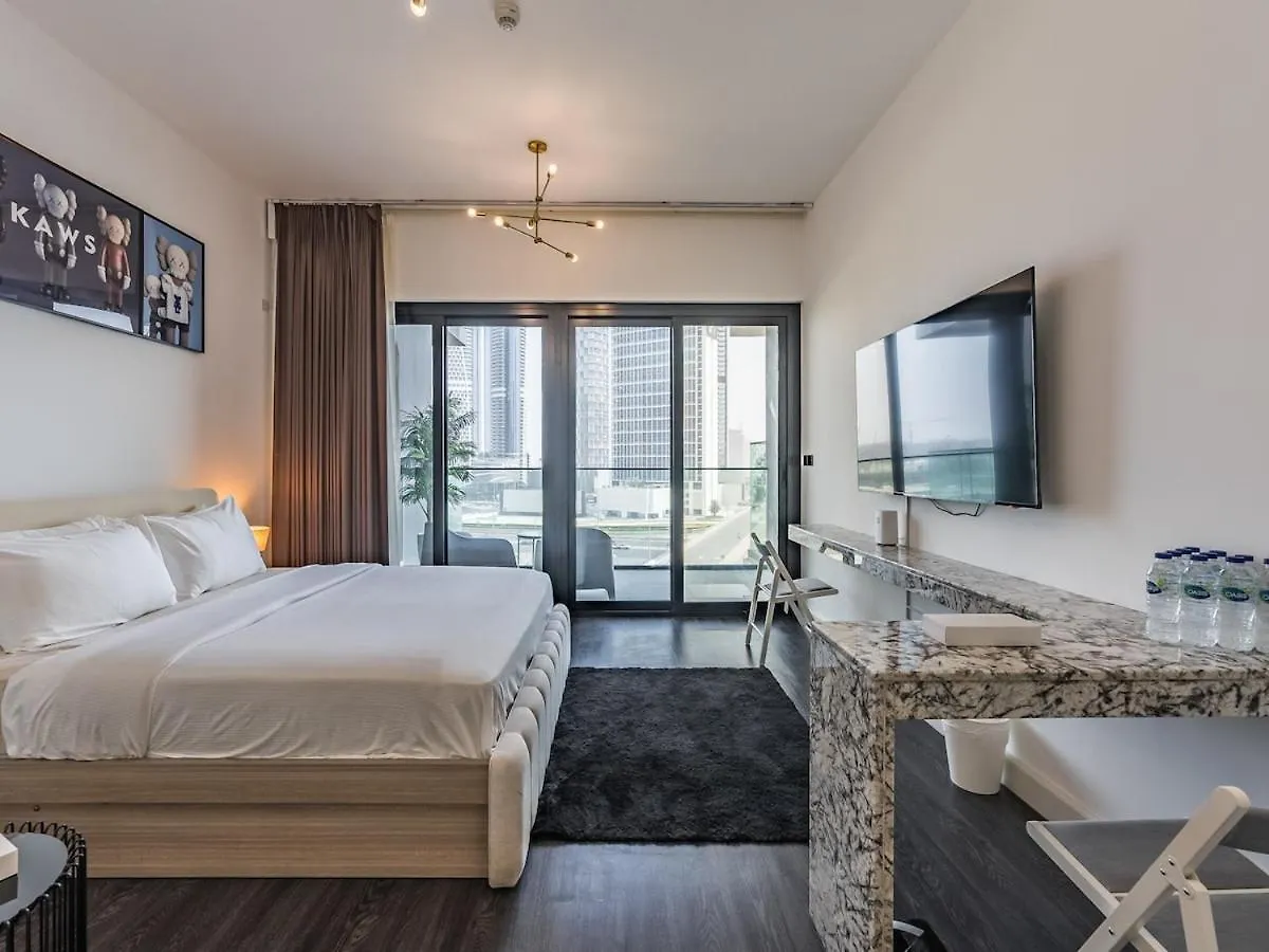 דובאי Luxurious Studio Prime Location Business Bay 0*,